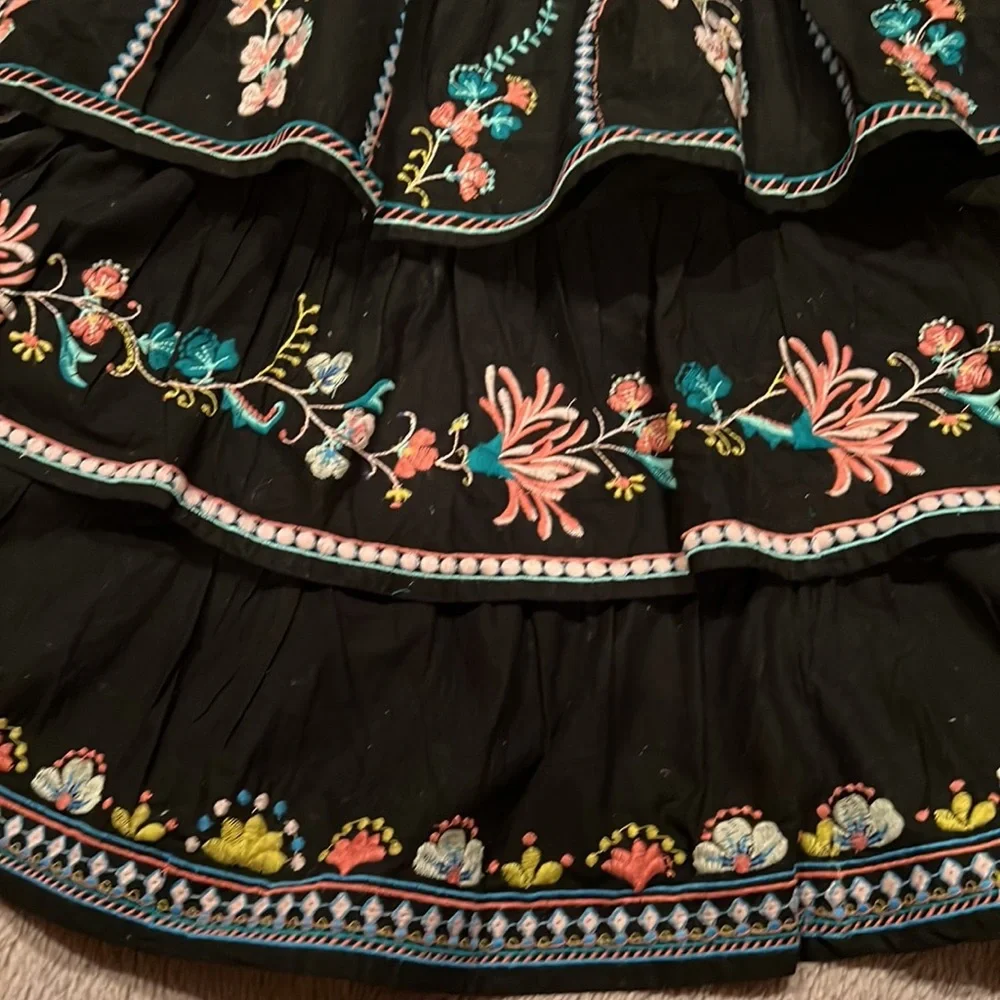 ASOS black tiered